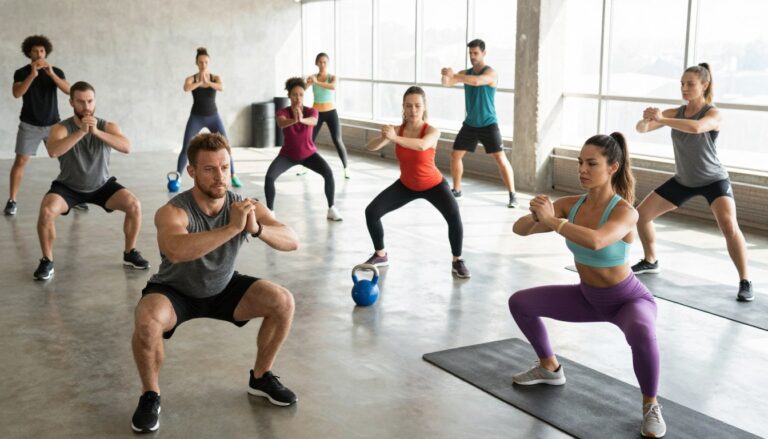 fitness training routine